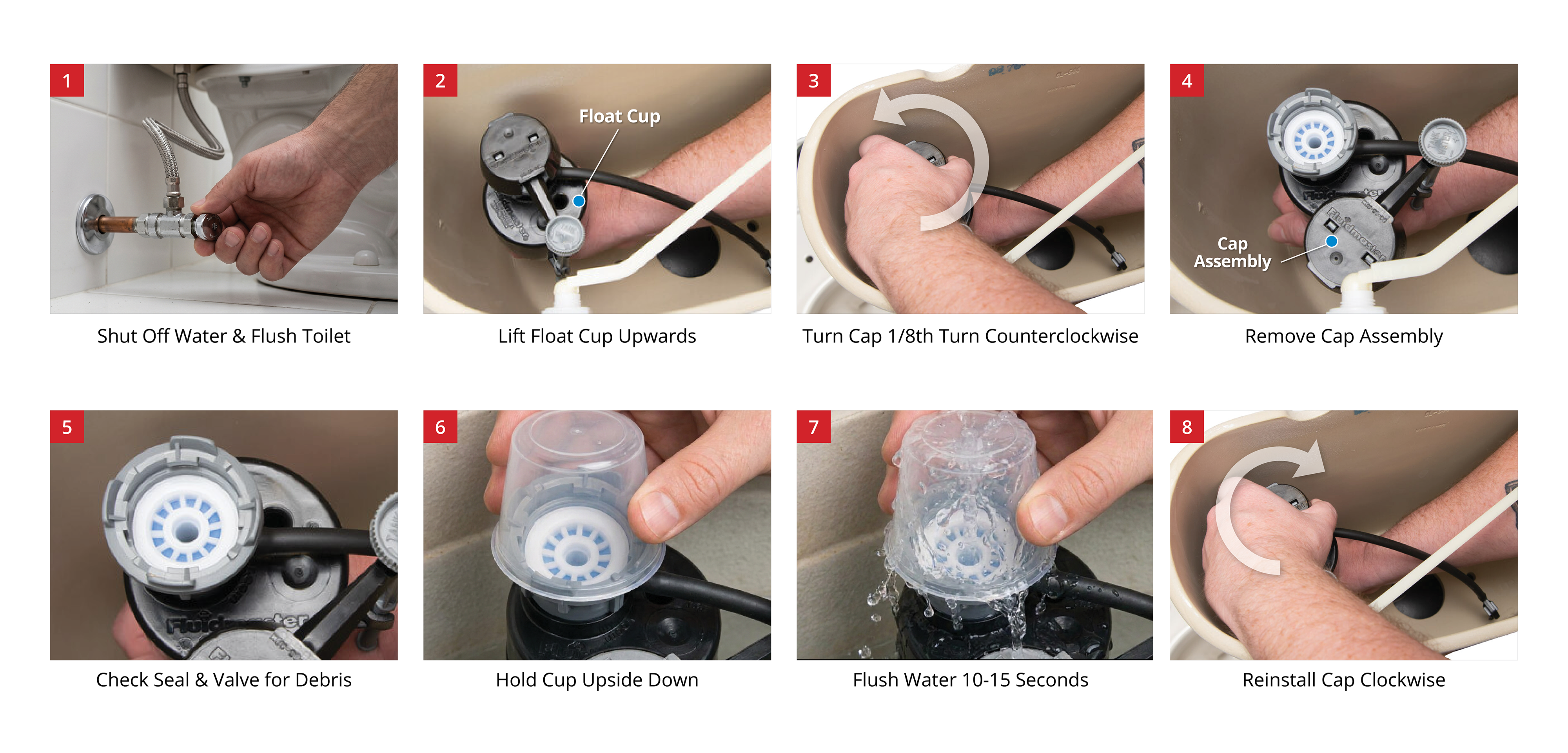 How to Flush Debris from a Fill Valve